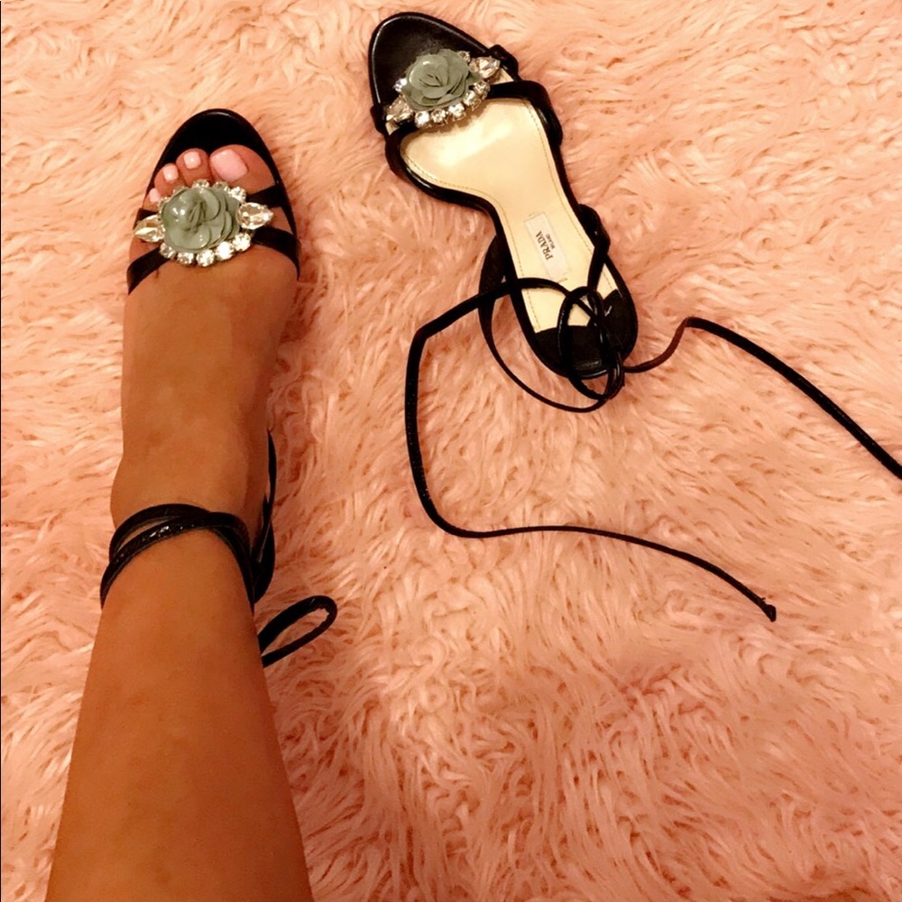 Leather Prada Stilettos